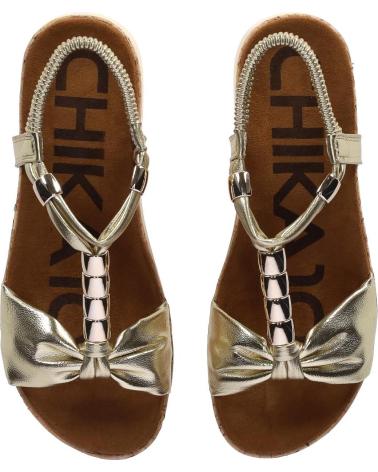 Sandalias CHIKA10  de Mujer RIGATONE 03  ORO-GOLD