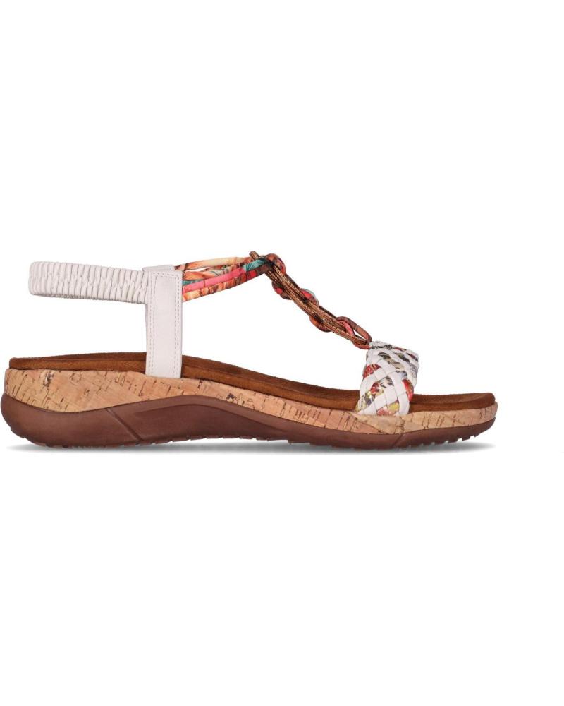 Sandalias CHIKA10  de Mujer RIGATONE 02  BLANCO-WHITE