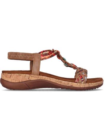 Sandalias CHIKA10  de Mujer RIGATONE 02  CUERO-TAN