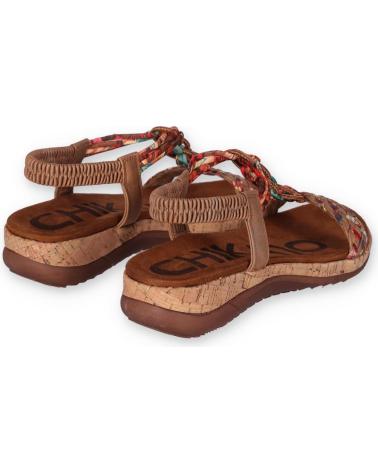 Sandalias CHIKA10  de Mujer RIGATONE 02  CUERO-TAN