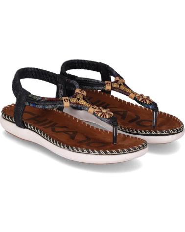 Sandalias CHIKA10  de Mujer CANELON MK 02  NEGRO-BLACK