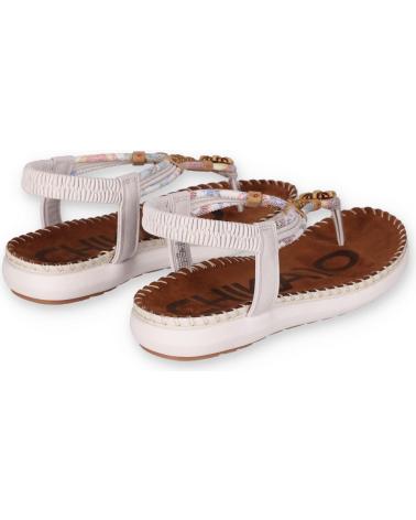 Sandalias CHIKA10  de Mujer CANELON MK 02  BLANCO-WHITE