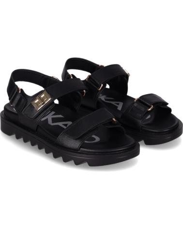 Sandalias CHIKA10  de Mujer LATINA MK 02  NEGRO-BLACK
