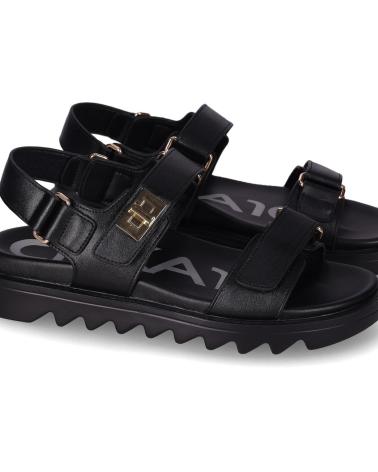 Sandalias CHIKA10  de Mujer LATINA MK 02  NEGRO-BLACK