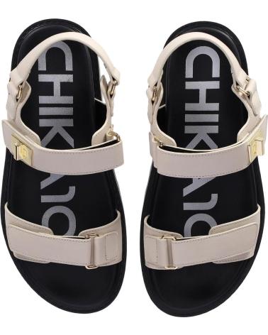 Sandalias CHIKA10  de Mujer LATINA MK 02  BEIG-BEIGE