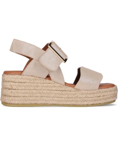 Sandalias CHIKA10  de Mujer NEW BONITA MK 08  PLATINO-LG GOLD