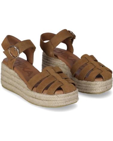 Sandalias CHIKA10  de Mujer NEW BONITA 10  CUERO-TAN