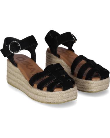 Sandalias CHIKA10  de Mujer NEW BONITA 10  NEGRO-BLACK