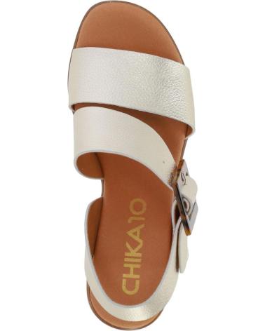 Sandalias CHIKA10  de Mujer NEW GOTICA 09  ORO-GOLD
