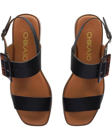 Sandalias CHIKA10  de Mujer BINKA 04  NEGRO-BLACK