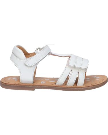 Sandali KICKERS  per Bambina 1202383-30-0 DIAMANTO SHEEP NAPPA  3 BLANC