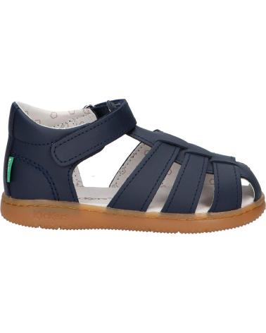 Sandali KICKERS  per Bambina e Bambino 1217855-10-0 KICK FLO ACTION LEATHER  10 MARINE
