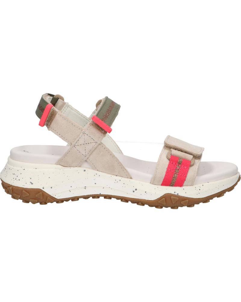 Woman Sandals GEOX D35TBB 02211 D SORAPISGRIP CH6F3 LT TAUPE-SAGE Woman Sandals GEOX D35TBB 02211 D SORAPISGRIP CH6F3 LT TAUPE-SAGE