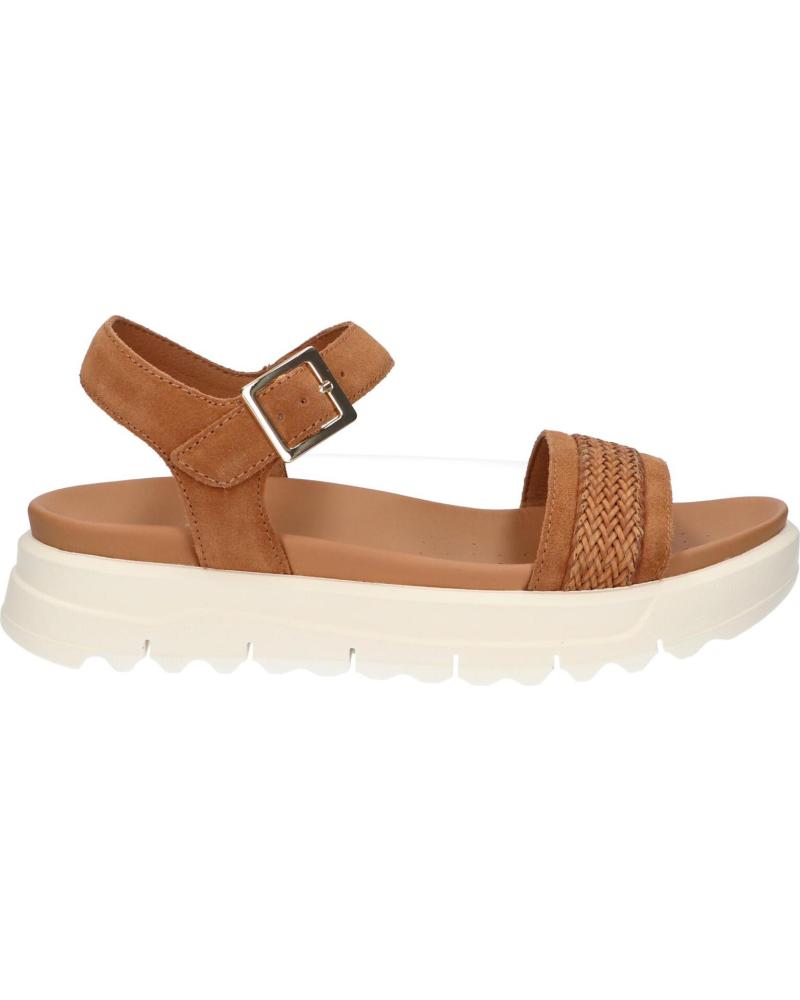 Woman Sandals GEOX D55SZC 00022 D XAND 2 1S  C6001 COGNAC