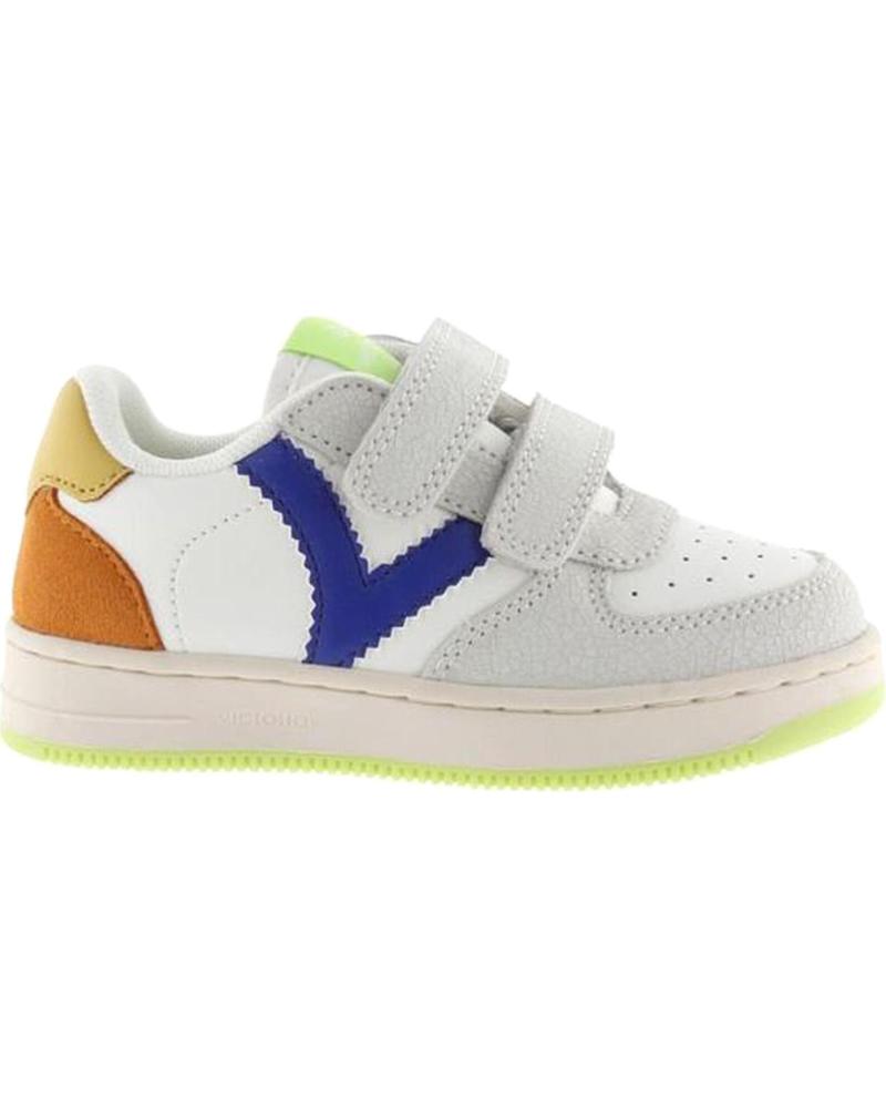 Deportivas VICTORIA  de Niña y Niño DEPORTIVAS PARA CHICO 1124124 SERRAJE CRAQUELADO  AZUL