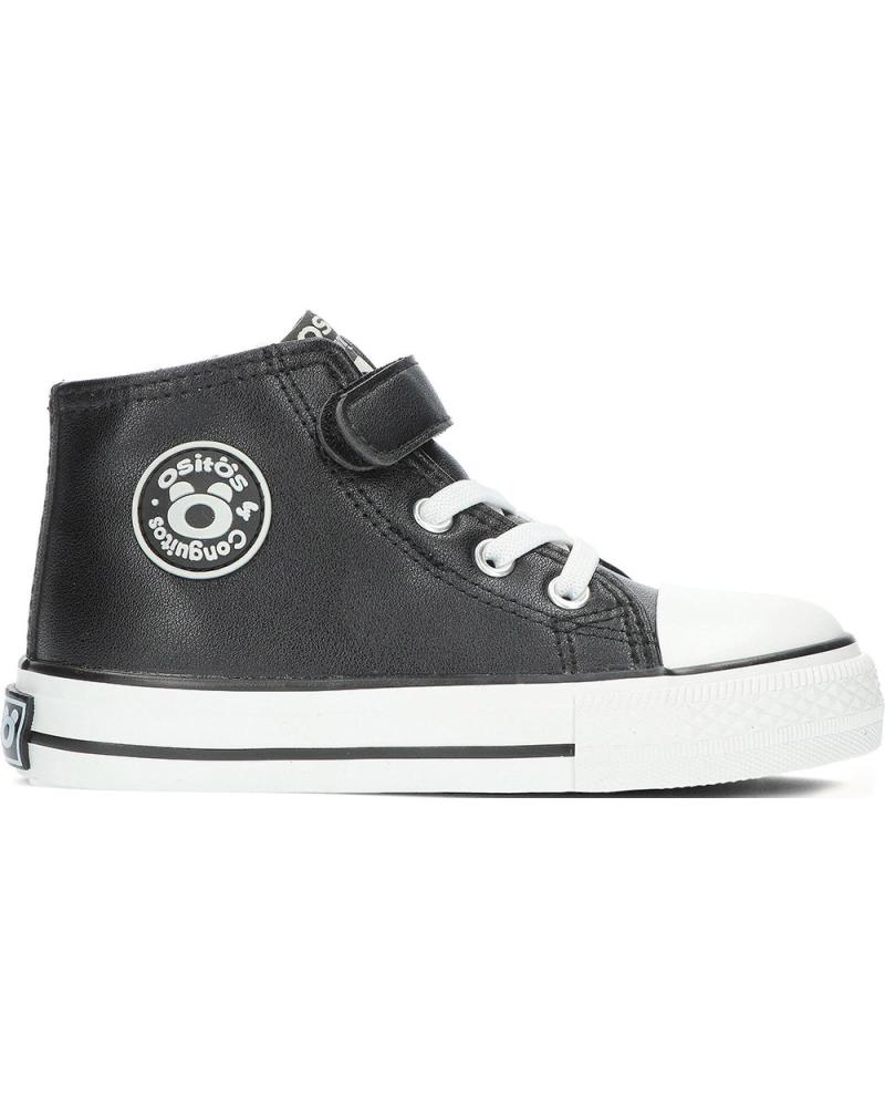 Esportes OSITO de Menina e Menino SNEAKERS ESTILO BASKET BLACK Esportes OSITO de Menina e Menino SNEAKERS ESTILO BASKET BLACK