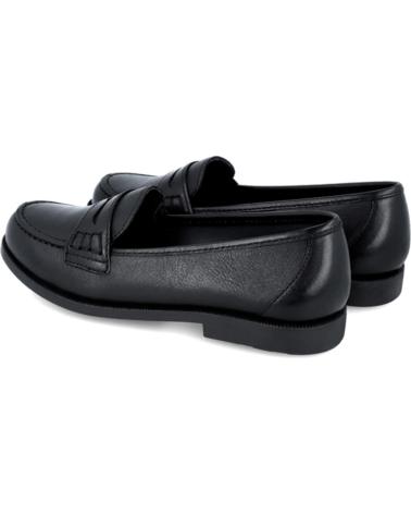 Sapatos GARVALIN  de Menina MOCASINES COLEGIALES PARA CHICA GARVALIN 241705 COPETE  NEGROA054