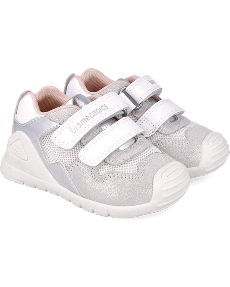 Scarpe Da Ginnastica Biomecanics Per Bambine - Urban Style In Pelle Con Tomaia Alta - Foto 3