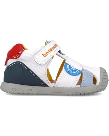 Sandales BIOMECANICS  pour Garçon SANDALIA DE CHICO URBAN 252127  BLANCOC050