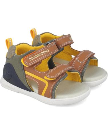Sandales BIOMECANICS  pour Garçon SANDALIAS PARA NINO 252146 BIOGATEO OPEN TOE  CUEROB127