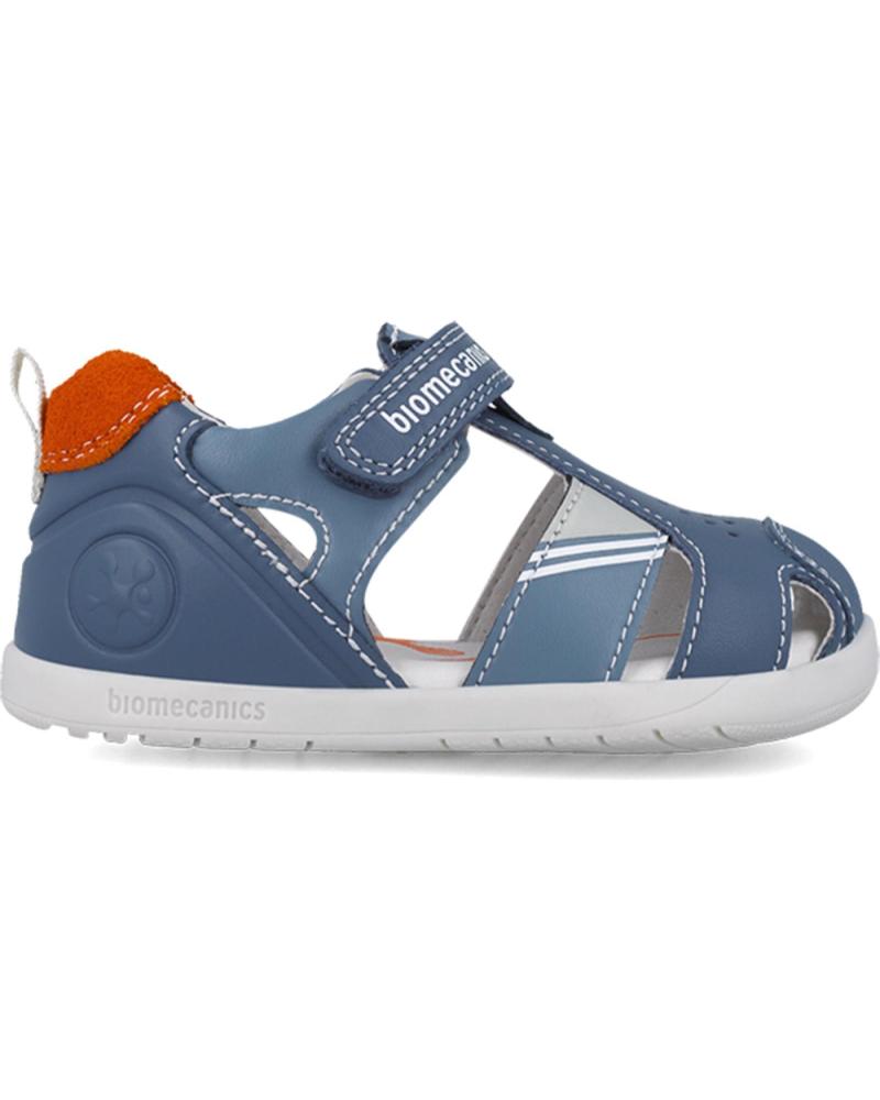 Sandales BIOMECANICS  pour Garçon SANDALIAS PARA NINO PRIMEROS PASOS 252169 URBAN  PETROLA556