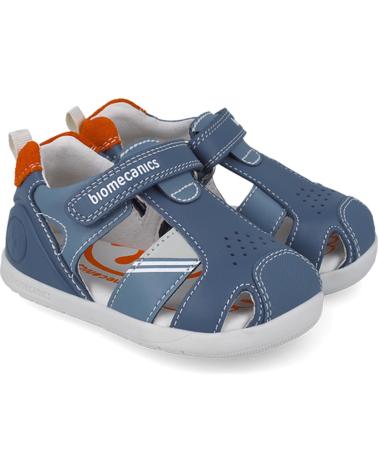 Sandales BIOMECANICS  pour Garçon SANDALIAS PARA NINO PRIMEROS PASOS 252169 URBAN  PETROLA556