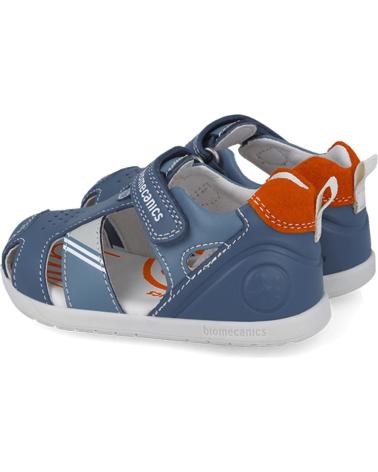 Sandales BIOMECANICS  pour Garçon SANDALIAS PARA NINO PRIMEROS PASOS 252169 URBAN  PETROLA556