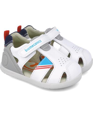 Sandales BIOMECANICS  pour Garçon SANDALIAS PARA NINO PRIMEROS PASOS 252169 URBAN  BLANCOC050