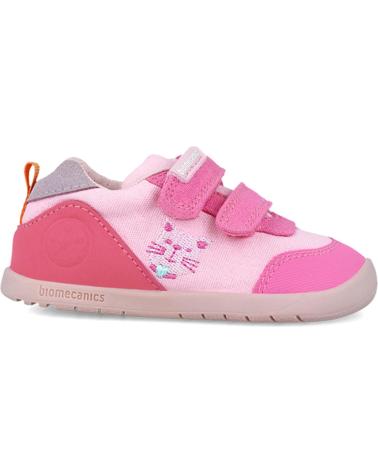 Deportivas BIOMECANICS  de Niña DEPORTIVAS PARA CHICA 252190 GATITOS LONA  ROSAA032