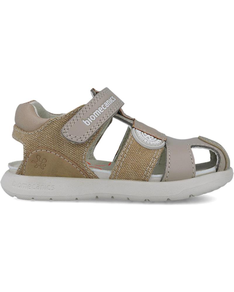 Sandales BIOMECANICS  pour Garçon SANDALIAS PARA CHICO 252214 BIOEVOLUTION CASUAL  TAUPEB208