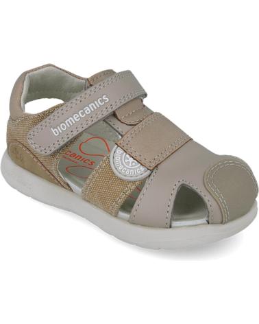 Sandales BIOMECANICS  pour Garçon SANDALIAS PARA CHICO 252214 BIOEVOLUTION CASUAL  TAUPEB208