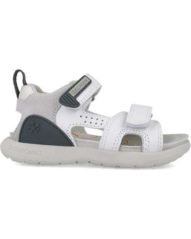 Sandales BIOMECANICS  pour Garçon SANDALIAS PARA CHICO 252218 BIOEVOLUTION CASUAL  BLANCOGRISB471