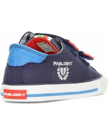 Sportif PABLOSKY  pour Garçon ZAPATILLAS BAREFOOT DE LONA 980920  MARINO