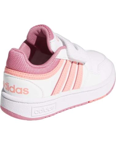 Deportivas ADIDAS  de Niña ZAPATILLAS HOOPS 3 0 CF PARA NINAS EN COLOR  BLANCO