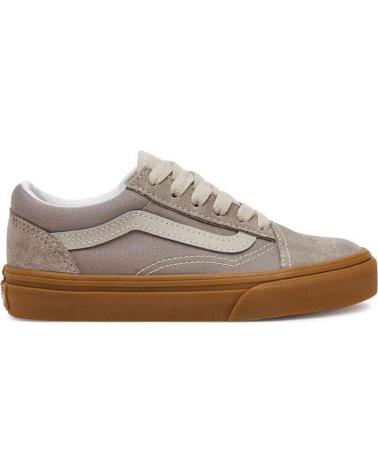 girl and boy Trainers VANS OFF THE WALL ZAPATILLAS VANS OLD SKOOL PARA NINOS UNISEX EN COLOR  GRIS