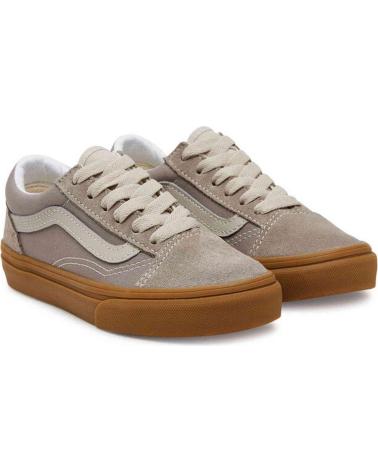 Deportivas VANS OFF THE WALL  de Niña y Niño ZAPATILLAS VANS OLD SKOOL PARA NINOS UNISEX EN COLOR  GRIS