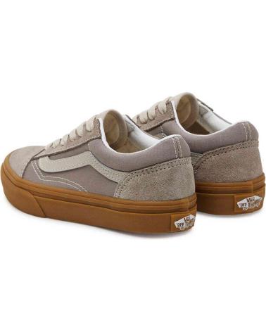 Deportivas VANS OFF THE WALL  de Niña y Niño ZAPATILLAS VANS OLD SKOOL PARA NINOS UNISEX EN COLOR  GRIS