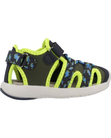 Sandalias de Niño GEOX SANDALIAS NINO MODELO B S MULTY B B COLOR VERDE CE3F4