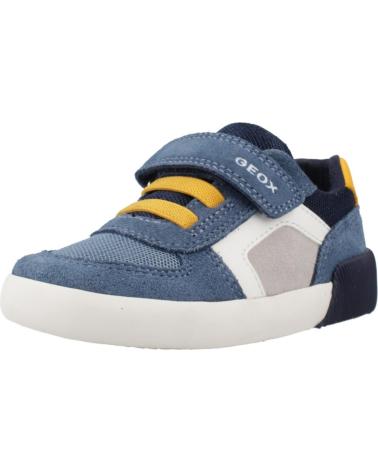 GEOX ZAPATILLAS NINO MODELO B GISLI BOY COLOR AZUL C4376