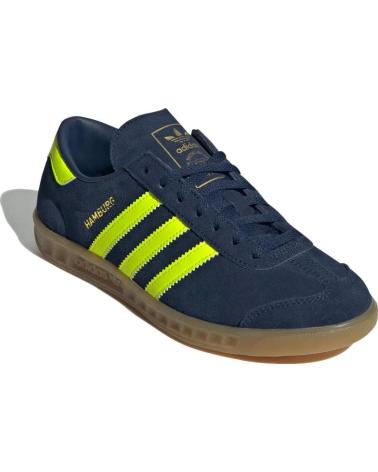Sportschuhe ADIDAS  für Damen HAMBURG WOMAN JS0678 NIGHT INDIGO - SOLAR YELLOW - GOLD META  NAVY