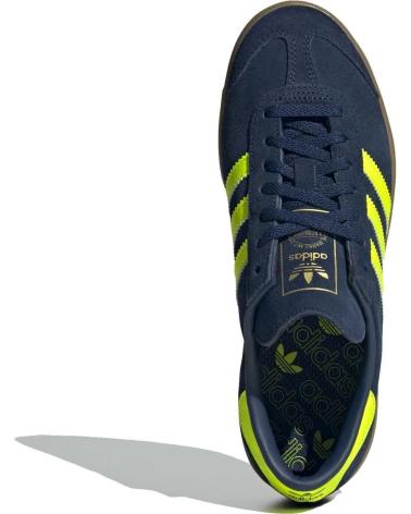 Sportschuhe ADIDAS  für Damen HAMBURG WOMAN JS0678 NIGHT INDIGO - SOLAR YELLOW - GOLD META  NAVY