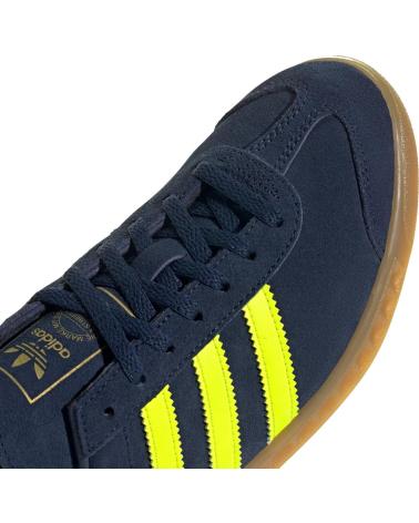 Sportschuhe ADIDAS  für Damen HAMBURG WOMAN JS0678 NIGHT INDIGO - SOLAR YELLOW - GOLD META  NAVY