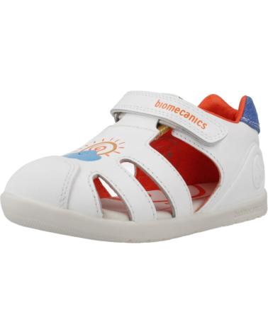 Sandales BIOMECANICS  pour Garçon SANDALIAS NINA MODELO 252166B COLOR BLANCO  BLCAZL