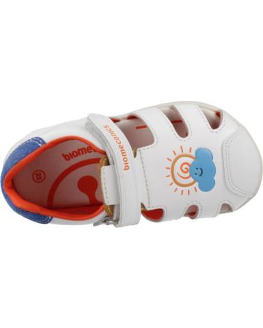 Sandales BIOMECANICS  pour Garçon SANDALIAS NINA MODELO 252166B COLOR BLANCO  BLCAZL