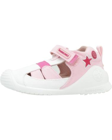 Sandales BIOMECANICS  pour Fille SANDALIAS NINA MODELO 252182B COLOR  BLANCO
