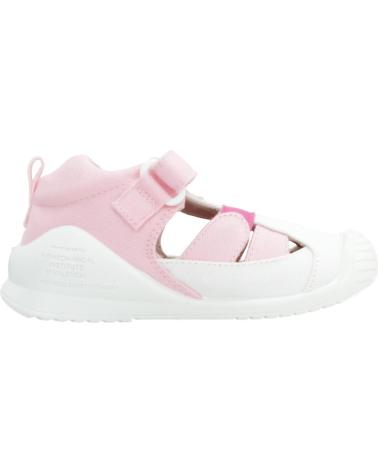 Sandales BIOMECANICS  pour Fille SANDALIAS NINA MODELO 252182B COLOR  BLANCO