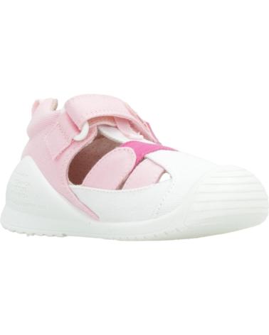 Sandales BIOMECANICS  pour Fille SANDALIAS NINA MODELO 252182B COLOR  BLANCO