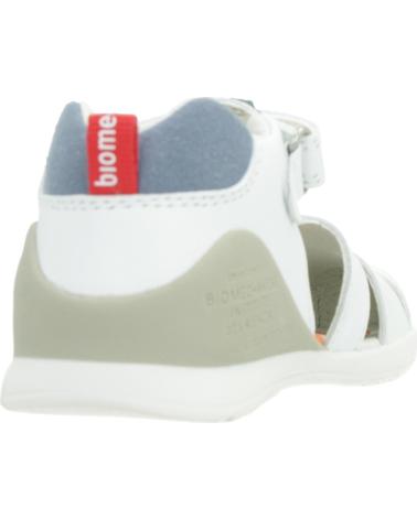 Sandales BIOMECANICS  pour Garçon SANDALIAS NINO MODELO 252118B COLOR  BLANCO