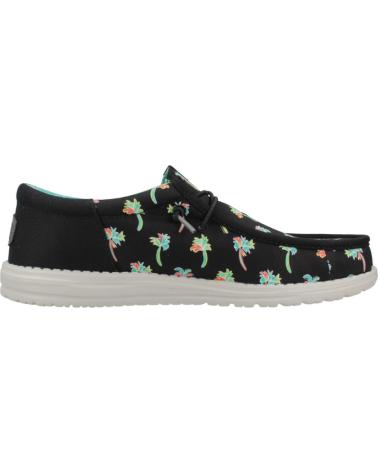 Zapatos HEY DUDE  de Hombre INFORMALES HOMBRE MODELO WALLY FUNK PARTY PALM COLOR NEGRO B  BLKMLT