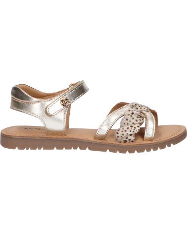 Sandali KICKERS  per Bambina 694798-30 BETTY CUIR SHEEP METALLICPONY  151 OR PONY